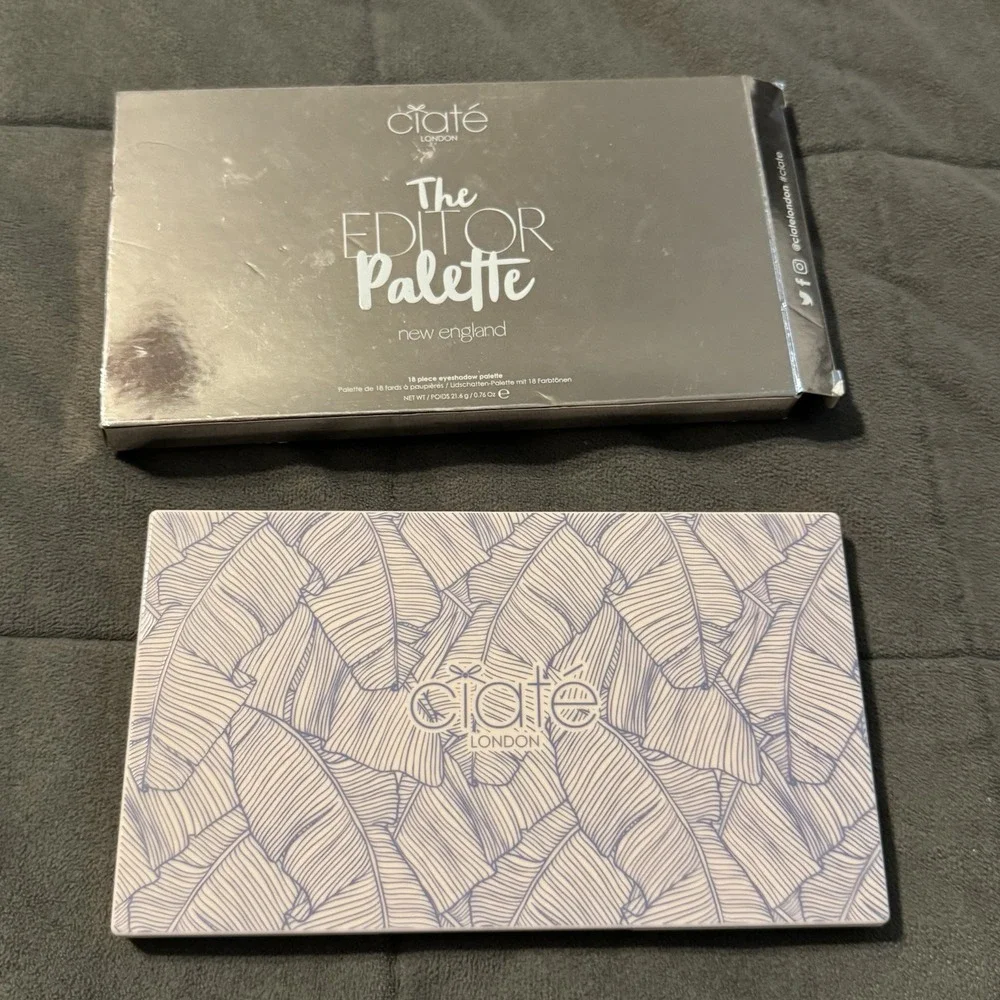 CIATE‎ LONDON The Editor Palette New England 18 Shade Eyeshadow Palette NIB